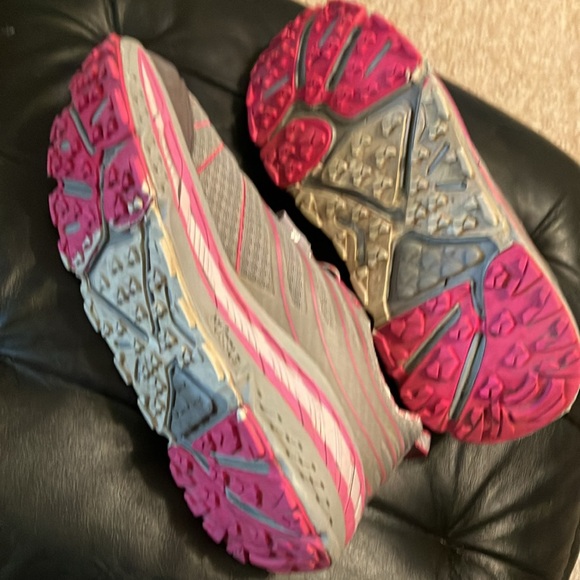 Women’s Hoka one one Stinson Evo Athletic Sneaker Pink/Grey - Picture 5 of 5